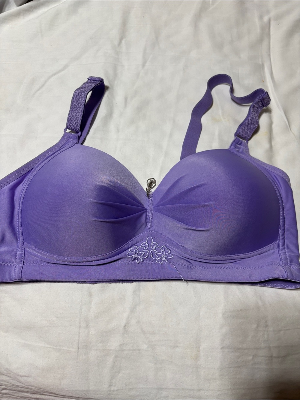 Rose Lingerie Purple Bra - 36C. NWOT